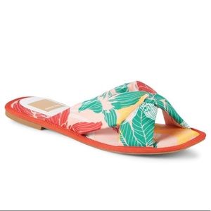 Dolce Vita Ondreas Knotted Slides NIB